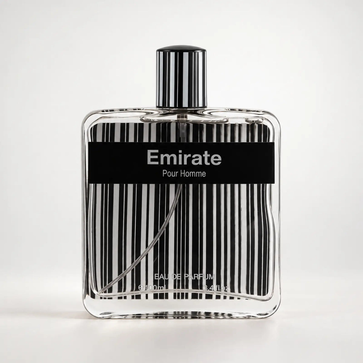 Emirate perfume bottle by MUSHMUSH in a clean product presentation.