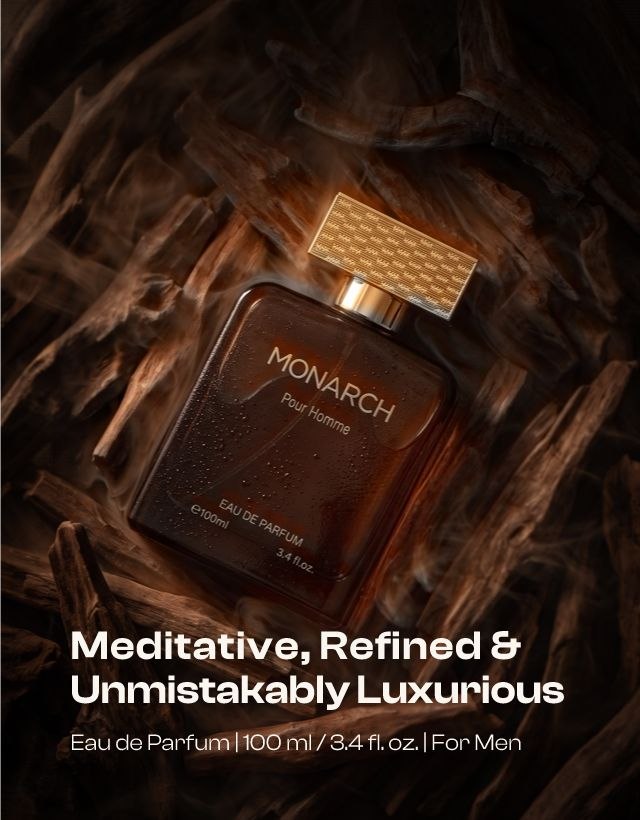 MONARCH Pour Homme Eau de perfume 100ml accessible luxury men's perfume with woody oud notes by MushMush
